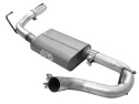 Jeep Wrangler (JK) 2007-2018 V6-3.6L/3.8L Scorpoin Axle-Back Sportavgassystem aFe Power - Polerad Utblås