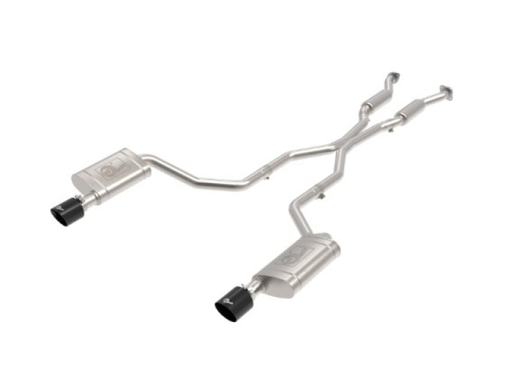 Dodge Durango 2011-2024 V6-3.6L/V8-5.7L Mach Force-Xp 304 SS Cat-Back Sportavgassystem aFe Power - Svarta Utblås i gruppen Välj bilmodell / Dodge / Durango / Tuning hos DDESIGN Scandinavia AB (afe49-32086-B)