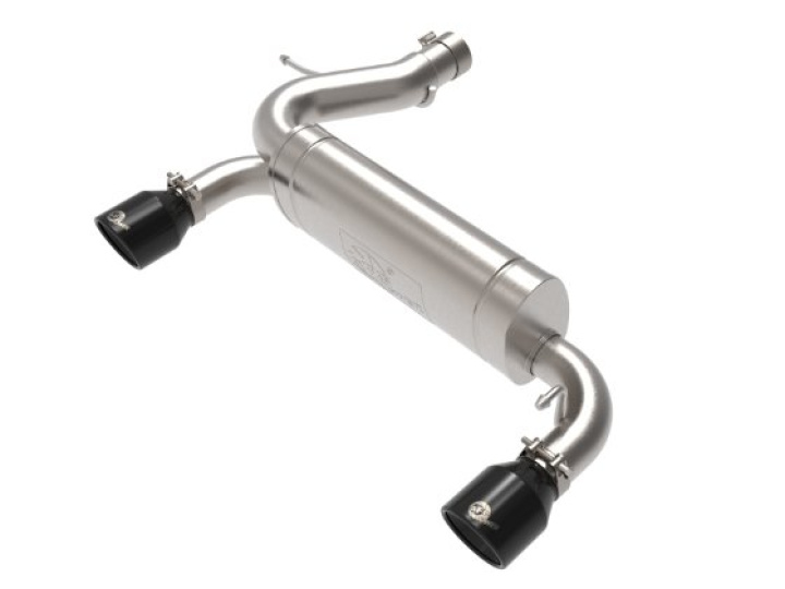 Ford Bronco 2021-2024 L4-2.3L (t)/V6-2.7L (tt) Vulcan 3in 304 SS Axle-Back Sportavgassystem - Svarta Utblås aFe Power i gruppen Välj bilmodell / Ford / Bronco hos DDESIGN Scandinavia AB (afe49-33137-B)
