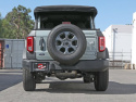 Ford Bronco 2021-2024 L4-2.3L (t)/V6-2.7L (tt) Vulcan 3in 304 SS Axle-Back Sportavgassystem - Svarta Utblås aFe Power