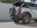 Ford Bronco 2021-2024 L4-2.3L (t)/V6-2.7L (tt) Vulcan 3in 304 SS Axle-Back Sportavgassystem - Svarta Utblås aFe Power