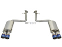 Lexus RC200t 2016-2017/RC300 2018-2023 L4-2.0L (t)/RC350 2015-2023 V6-3.5L Sportavgassystem - Polerade Blå Utblås aFe Power