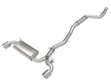 Toyota GR Supra (A90) 2021-2024 L4-2.0L (t) Takeda Cat-Back Sportavgassystem 2.5in-3in 304 SS - Polerade Utblås aFe Power