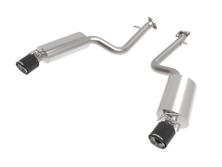 Lexus IS350 2014-2023 V6-3.5L Takeda Axle-Back Sportavgassystem - Kolfiber Utblås aFe Power i gruppen Välj bilmodell / Lexus / IS 13+ hos DDESIGN Scandinavia AB (afe49-36060-C)