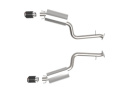 Lexus IS350 2014-2023 V6-3.5L Takeda Axle-Back Sportavgassystem - Kolfiber Utblås aFe Power