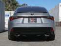 Lexus IS350 2014-2022 V6-3.5L Axle-Back Sportavgassystem Blå Utblås aFe Power
