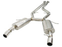 BMW 335i (E90/92) 2007-2010 L6-3.0L (t) N54 MACHForce XP Sportavgassystem Cat-Back SS-304 aFe Power