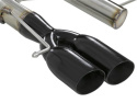 BMW 135i (E82/88) 2008-2013 N54/N55 MACHForce XP 3in. 304 SS Axle-Back Sportavgassystem aFe Power - Svarta Utblås