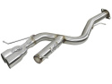 BMW 135i (E82/88) 2008-2013 N54/N55 MACHForce XP 3in. 304 Rostfritt Stål Axle-Back Sportavgassystem Polerade Utblås aFe Power