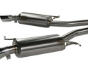 BMW 535i 2011-2016 L6-3.0L N55 MACHForce XP Downpipe-Back Sportavgassystem SS-304 aFe Power