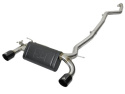 BMW 340i (F30/34) / 440i (F32/33/36) 2016-2020 3.0L (t) B58 MACHForce XP Cat-Back Sportavgassystem aFe Power - Svarta Utblås