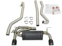 BMW 340i (F30/34) / 440i (F32/33/36) 2016-2020 3.0L (t) B58 MACHForce XP Cat-Back Sportavgassystem aFe Power - Svarta Utblås