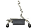 BMW 340i (F30/34) / 440i (F32/33/36) 2016-2020 3.0L (t) B58 MACHForce XP Cat-Back Sportavgassystem aFe Power - Svarta Utblås