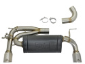 BMW 340i (F3x)/440i (F32/33) 2016-2020 3.0L (t) B58 MACHForce XP SS Axle-Back Sportavgassystem aFe Power - Polerade Utblås 