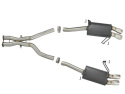 BMW Z4 M (E85/86) 2006-2008 3.2L S54 MACH Force-Xp 2-1/2in 304 SS Cat-Back Sportavgassystem aFe Power - Polerade Utblås 