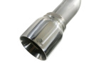 Audi A4 B9 2017-2019 2.0L (t) MACHForce XP 3in-2.5in SS Sportavgassystem Axle-Back aFe Power - Polerade Utblås