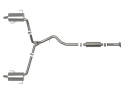 Subaru Outback 2020-2024 H4-2.4L (t) Takeda 2-1/2 IN till 2-1/4 IN 304 Rostfritt Stål Cat-Back Sportavgassystem - Polerade Utblås aFe Power