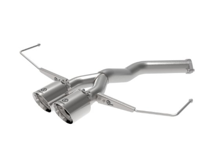Hyundai Veloster 2019-2021 L4-1.6L (t) Takeda 3in-2.5in 304 SS Axle-Back Sportavgassystem - Polerade Utblås aFe Power i gruppen Välj bilmodell / Hyundai / Veloster (JS) 2018+ hos DDESIGN Scandinavia AB (afe49-37012-P)