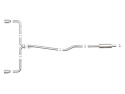 Mazda 3 Hatchback 2014-2018 L4-2.0L/2.5L Cat-Back Sportavgassystem Polerade Utblås aFe Power