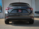 Mazda 3 Hatchback 2014-2018 L4-2.0L/2.5L Cat-Back Sportavgassystem Polerade Utblås aFe Power