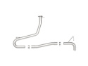 Hyundai Kona 2018-2023 L4-1.6L (t) Takeda 2-1/2in 304 SS Axle-Back Sportavgassystem (Utan Ljuddämpare) aFe Power