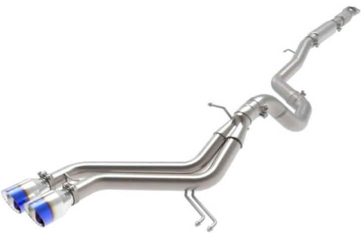 Hyundai Veloster 2013-2017 L4-1.6L (t) Takeda 2-1/2in till 3in SS-304 Cat-Back Sportavgassystem Med Blå Utblås aFe Power i gruppen Välj bilmodell / Hyundai / Veloster (FS) 2011-2018 / Tuning hos DDESIGN Scandinavia AB (afe49-37018-L)