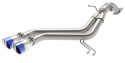 Hyundai Veloster 2013-2017 L4-1.6L(t) 2-1/2in 304 SS Axle-Back Sportavgassystem - Blå Utblås aFe Power