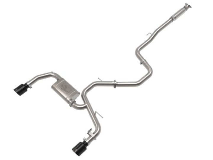 Hyundai Elantra N 2022-2023 L4-2.0L (t) Takeda 3in 304 SS Cat-Back Sportavgassystem - Svarta Utblås aFe Power i gruppen Välj bilmodell / Hyundai / Elantra / Tuning hos DDESIGN Scandinavia AB (afe49-37028-B)