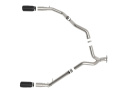 Ram 1500 2020-2022 V6-3.0L (td) Large Bore-HD 3 IN 409 Rostfritt Stål DPF-Back Sportavgassystem aFe Power - Svarta Utblås