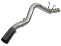 GM Diesel Pick-up 2017-2019 V8-6.6L (td) L5P HD 5in 409-SS DPF-Back Sportavgassystem aFe Power - Svarta Utblås