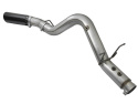 GM Diesel Pick-up 2017-2019 V8-6.6L (td) L5P HD 5in 409-SS DPF-Back Sportavgassystem aFe Power - Svarta Utblås