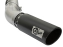 GM Diesel Pick-up 2017-2019 V8-6.6L (td) L5P HD 5in 409-SS DPF-Back Sportavgassystem aFe Power - Svarta Utblås