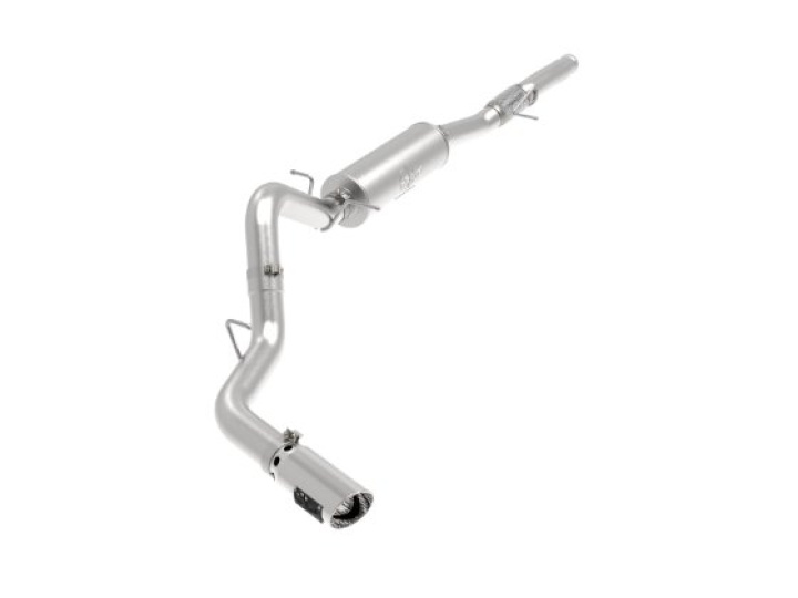 GM Silverado/Sierra 1500 2014-2018 V8-6.2L Apollo GT Series 4in 409SS Cat-Back Sportavgassystem Polerade Utblås aFe Power i gruppen Välj bilmodell / Chevrolet / Silverado 14+ / Tuning / Avgassystem hos DDESIGN Scandinavia AB (afe49-44116-P)