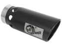GM Diesel Pick-up 2022-2023 V8-6.6L (td) L5P Large Bore-HD 5 IN 409 SS DPF-Back Sportavgassystem aFe Power - Svarta Utblås