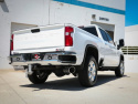 GM Diesel Pick-up 2022-2023 V8-6.6L (td) L5P Large Bore-HD 5 IN 409 SS DPF-Back Sportavgassystem Polerade Utblås aFe Power