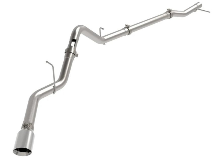 GM Pick-up 2023-2024 L6-3.0L (td) LZ0 Large Bore-HD 3 IN 409 SS Cat-Back Sportavgassystem aFe Power - Polerade Utblås i gruppen Välj bilmodell / Chevrolet / Silverado 2019+ hos DDESIGN Scandinavia AB (afe49-44144-P)