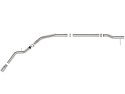 GM Pick-up 2023-2024 L6-3.0L (td) LZ0 Large Bore-HD 3 IN 409 SS Cat-Back Sportavgassystem aFe Power - Polerade Utblås
