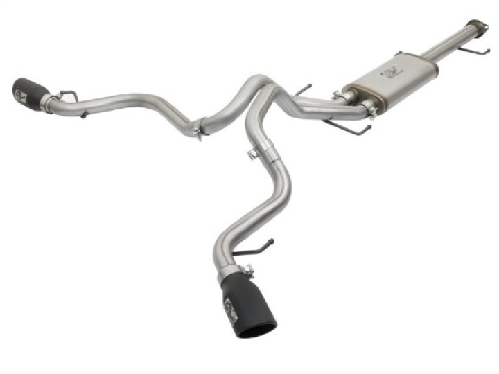 Toyota FJ Cruiser 2007-2018 V6-4.0L MACH Force-Xp 3in - 2.5in SS Cat-Back Sportavgassystem - Svarta Utblås aFe Power i gruppen Välj bilmodell / Toyota / FJ Cruiser hos DDESIGN Scandinavia AB (afe49-46029-B)