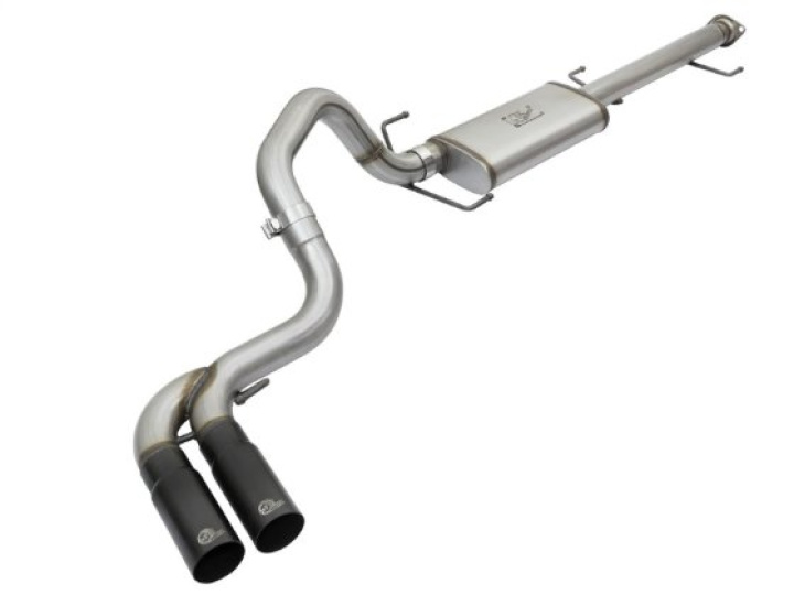 Toyota FJ Cruiser 2007-2018 V6-4.0L Rebel Series 3in Rostfritt Stål Cat-Back Sportavgassystem - Svarta Utblås aFe Power i gruppen Välj bilmodell / Toyota / FJ Cruiser hos DDESIGN Scandinavia AB (afe49-46030-B)
