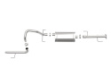 Toyota 4Runner 2010-2023 V6-4.0L MACH Force-XP 2.5in 409 SS Cat-Back Sportavgassystem aFe Power