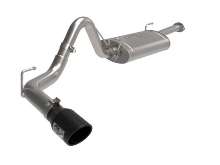 Toyota Tacoma 2016-2023 L4-2.7L/V6-3.5L Apollo GT Series 2.5in. - 3in. 409 SS Cat-Back Sportavgassystem - Svarta Utblås aFe Power i gruppen Välj bilmodell / Toyota / Tacoma / Tuning hos DDESIGN Scandinavia AB (afe49-46063-B)