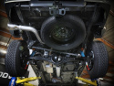 Toyota Tacoma 2024 L4-2.4L (t) Apollo Series 2.5-3in 409 SS Stål Cat-Back Sportavgassystem - Polerade Utblås aFe Power