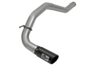 Nissan Titan XD 2016-2019 V8-5.0L (td) Large Bore HD DPF-Back Sportavgassystem - Svarta Utblås aFe Power