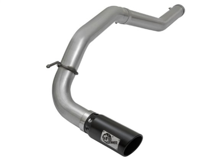 Nissan Titan XD 2016-2019 V8-5.0L (td) Large Bore HD DPF-Back Sportavgassystem - Svarta Utblås aFe Power i gruppen Välj bilmodell / Nissan / Titan 16+ hos DDESIGN Scandinavia AB (afe49-46113-B)