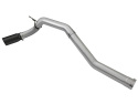 Nissan Titan XD 2016-2019 V8-5.0L (td) Large Bore HD DPF-Back Sportavgassystem - Svarta Utblås aFe Power