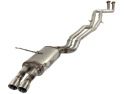 BMW 325i/ 330i (E46) 2001-2006 L6-2.5L/3.0L (M54) MACH Force XP Cat-Back Sportavgassystem aFe Power