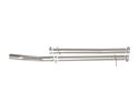Ram 1500 TRX 2021-2024 V8-6.2L (sc) Vulcan Series 3in 304 Rostfritt Stål Muffler Delete Rör aFe Power