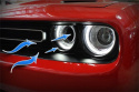 Dodge Challenger 2015-2023 V6-3.6L / V8-5.7L/6.4L/6.2L (sc) HEMI Luftstyrning aFe Power - Svart
