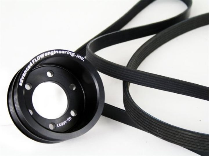 BMW M3 2009-2012 (E90/92/93) V8-4.0L Crank Power Pulley aFe Power i gruppen Välj bilmodell / BMW / M3 3-serie (E90-E92-E93) 07-12 / Tuning hos DDESIGN Scandinavia AB (afe79-10002)