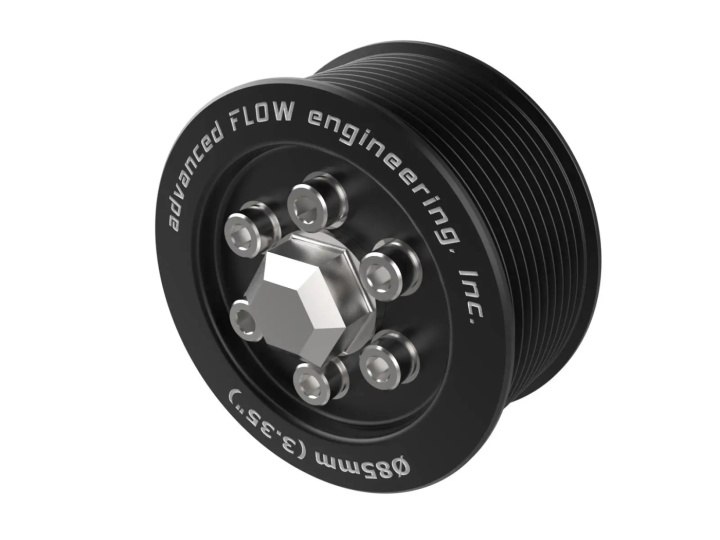 Dodge Challenger 2015-2023 / Dodge Charger SRT Hellcat 2015-2023 3.35in Supercharger Power Pulley Kit aFe Power i gruppen Välj bilmodell / Dodge / Charger 06+ / Tuning / Motordelar hos DDESIGN Scandinavia AB (afe79-10005)